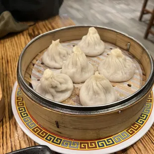 Pork Soup Dumpling - delicious! add a little bit of the vinegar dumpling sauce and eat with a spoon