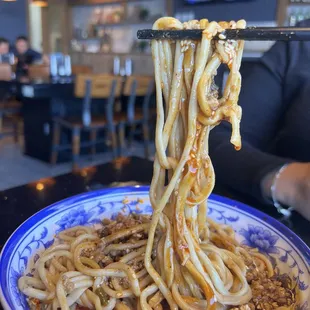 7. Dan Dan Hand-Stretched Noodles