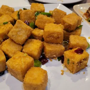 Crispy &amp; spicy tofu