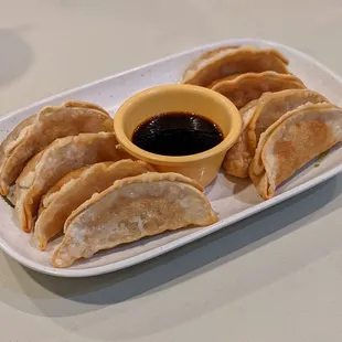 Pork potstickers