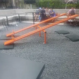 Teeter toters. Yeah I tried it