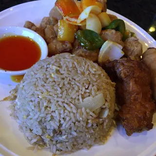 Sweet and Sour Chicken Lunch Special