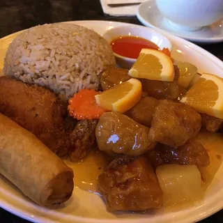 Orange Chicken Lunch Special