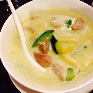 Sweetened Green Curry Pork