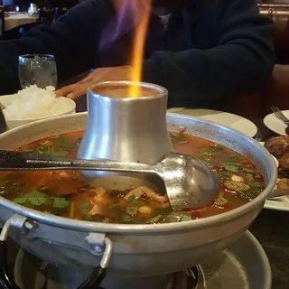 Tom Yum Chicken Soup