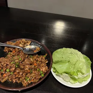 Chicken Lettuce Cups