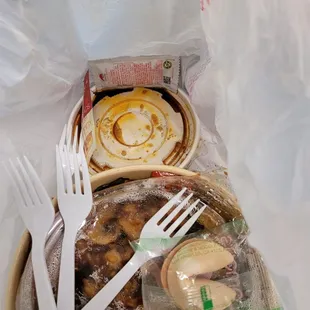 SPILLED FOOD