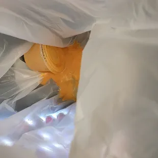 SPILLED FOOD