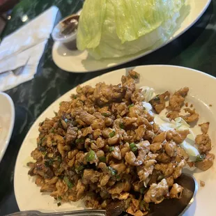 Chicken Lettuce Wraps
