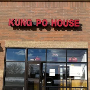 Kung Po House Storefront