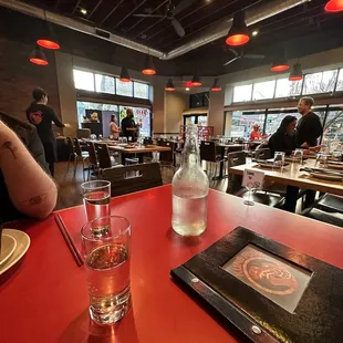 Restaurant view from table 13