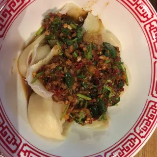 House-Made Wontons In Sichuan Chili Oil(8)