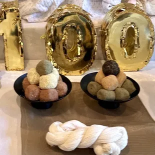 a variety of food items