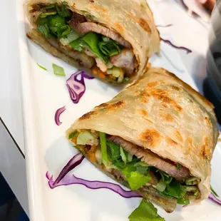 7. Chinese Beef Burrito