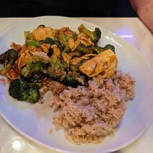 Chicken &amp; broccoli