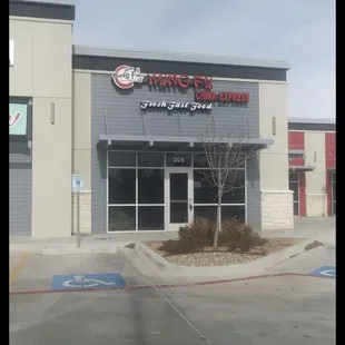 Store front and inside and some of the food