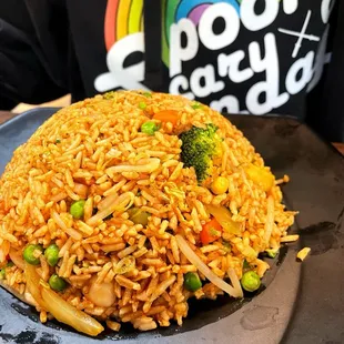 Vegetable fried rice