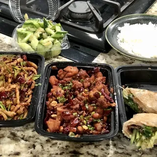 Spicy Shredded Pork with Cilantro