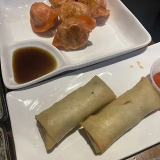 Pan-Fried Shrimp and Pork Dumplings
