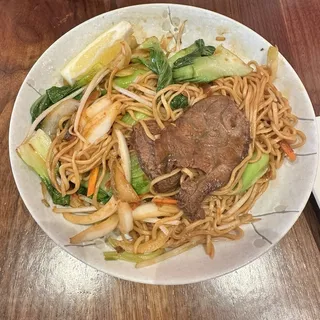 Beef Stir-Fry Ramen