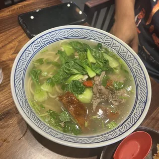 Roast Duck Ramen with Soup