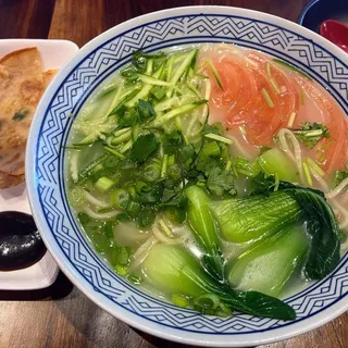 Vegetable Ramen with Soup