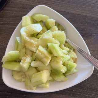 Cucumber with Garlic Sauce
