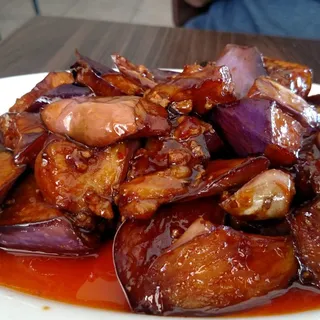 Garlic Eggplant with Minced Pork