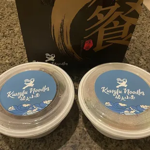 To go containers with a sealed lid to know if your delivery has been tampered with.