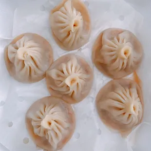 6 Steamed Pork Buns