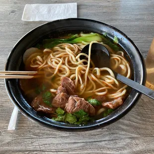 Beef noodle soup