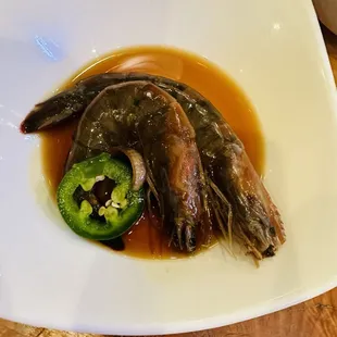 Soy Marinated Shrimps