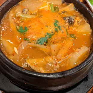 Korean Spicy Seafood Soup