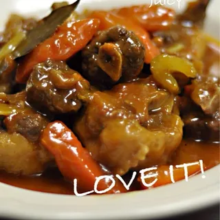 Red Wine Ox Tail Stew