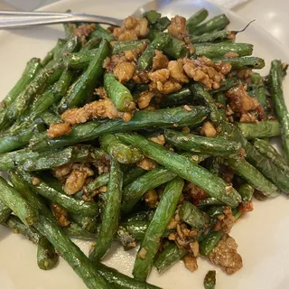 Spicy Long Beans with Minced Pork