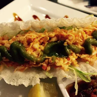 Crispy Spicy Crab Taco