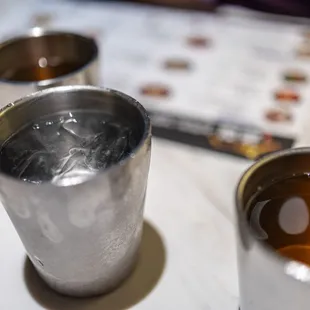 Complimentary Ice Water &amp; Hot Tea ($0)
