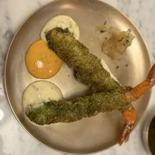 Shrimp tempura
