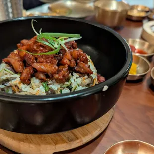 Spicy Octopus Bibimbap