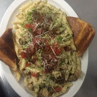 pasta dish, food, pasta