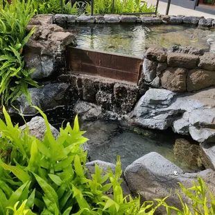 Waterfall and small pool
