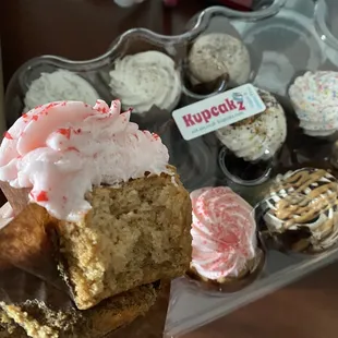 Vegan Gluten-free strawberry cupcake
