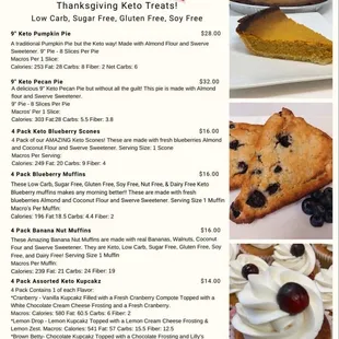 I got some Keto pies for Christmas  Fantastic!