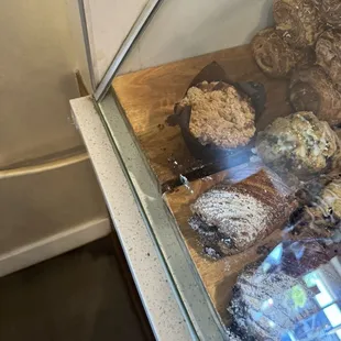 Picked the blueberry crumble muffin at the end! Lots of tasty options!