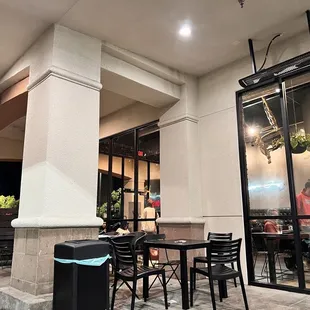 Outside patio