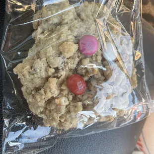 The Crave oatmeal cookie