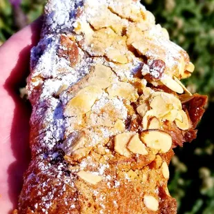 Almond croissant..