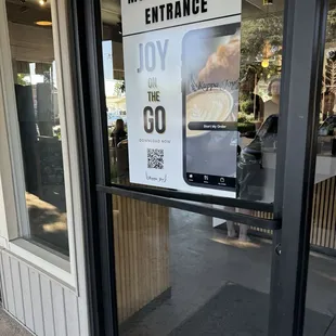 Walking in to order....