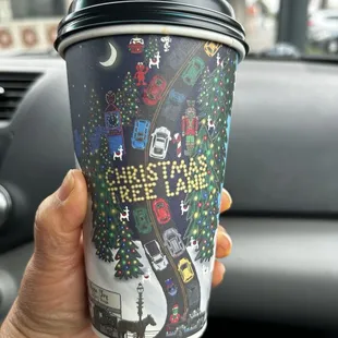 The beautiful cup. Love it.