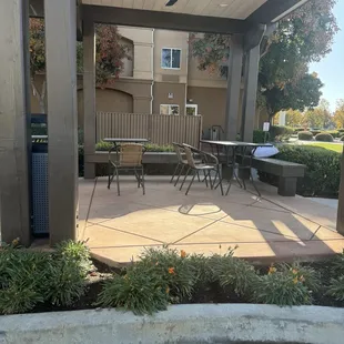 Outside eating if you want.....